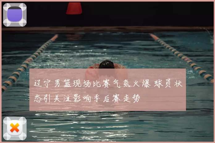 辽宁男篮现场比赛气氛火爆 球员状态引关注影响季后赛走势